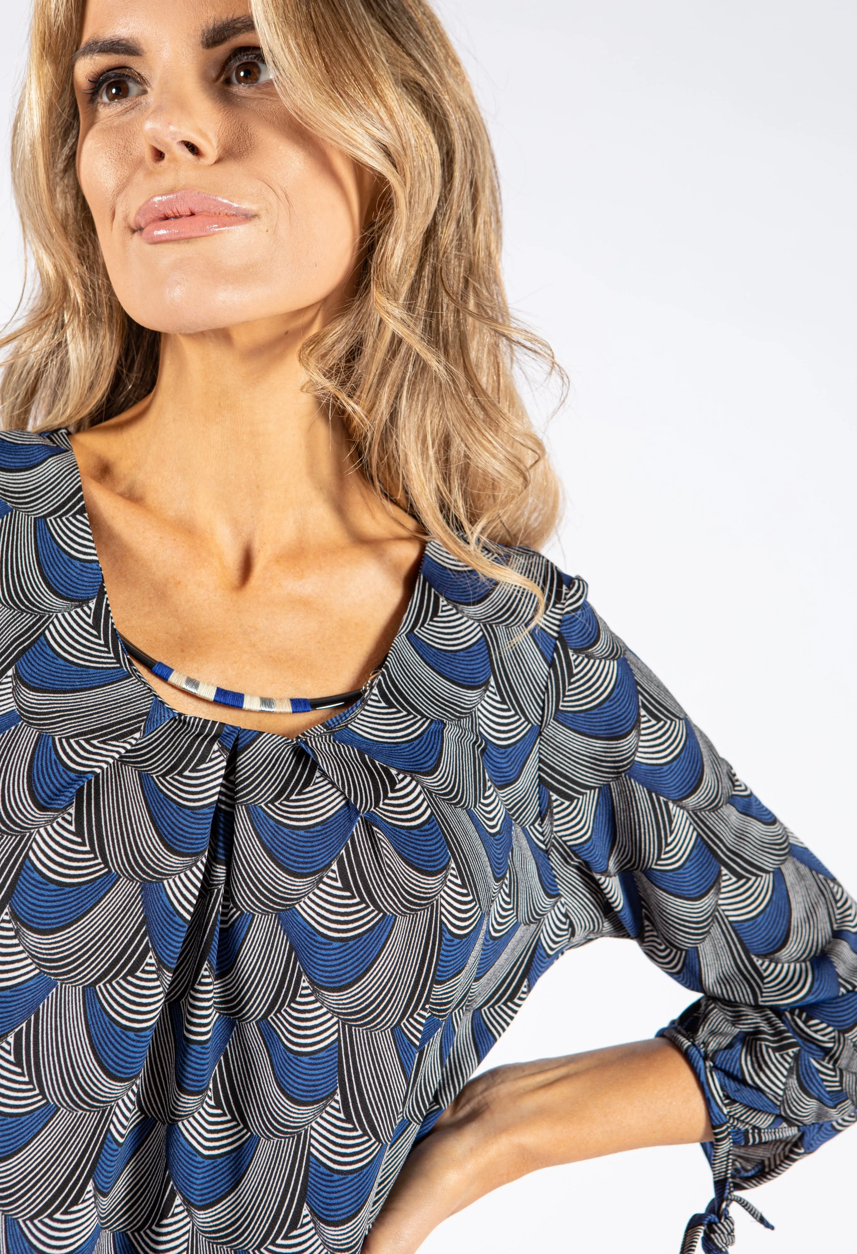 Abstract Print Top