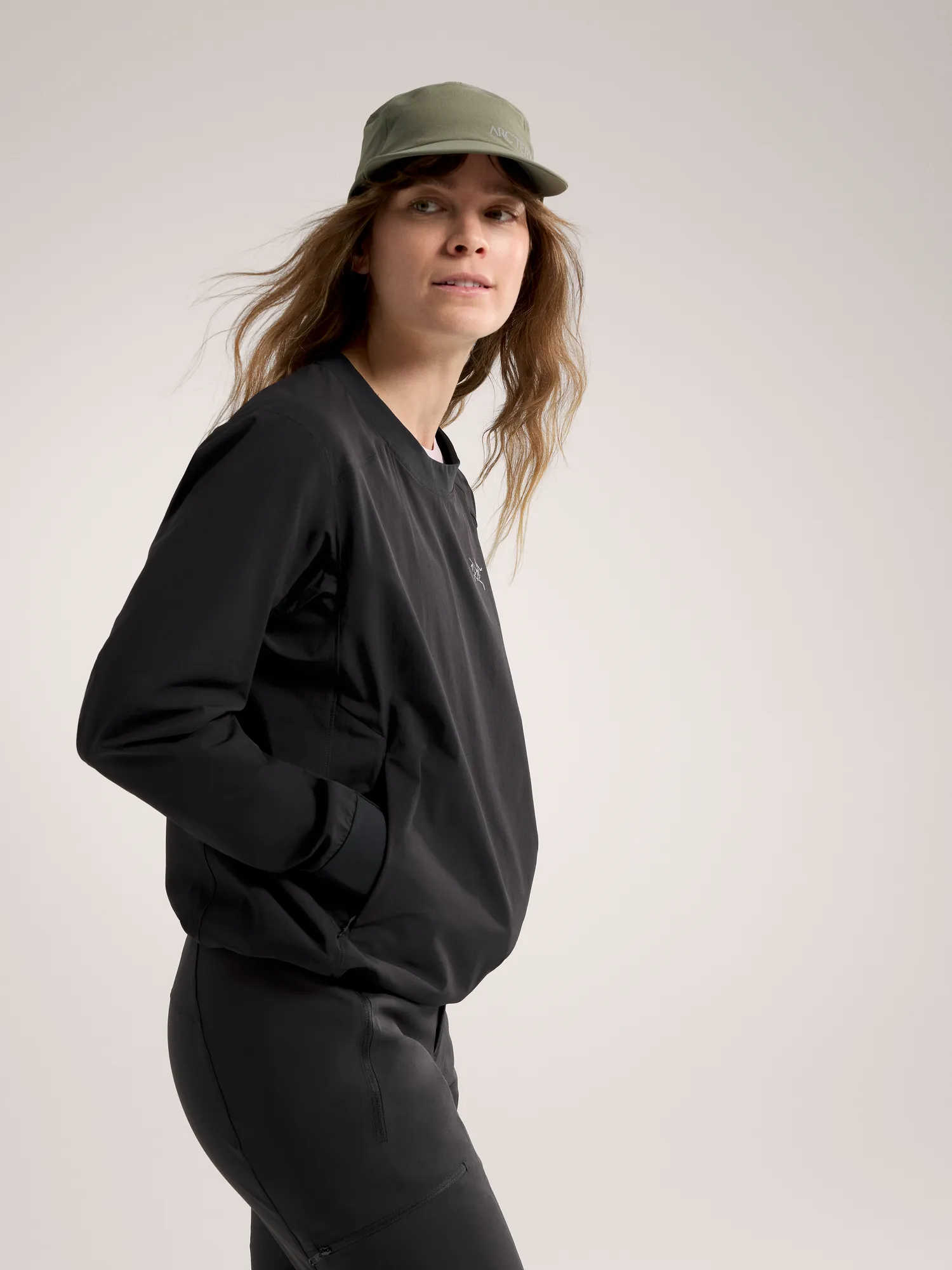 Arc&#x27;teryx Women&#x27;s Gamma Lightweight Crew Black | Buy Arc&#x27;teryx Women&#x27;s Gamma Lightweight Crew Black here | Outnorth