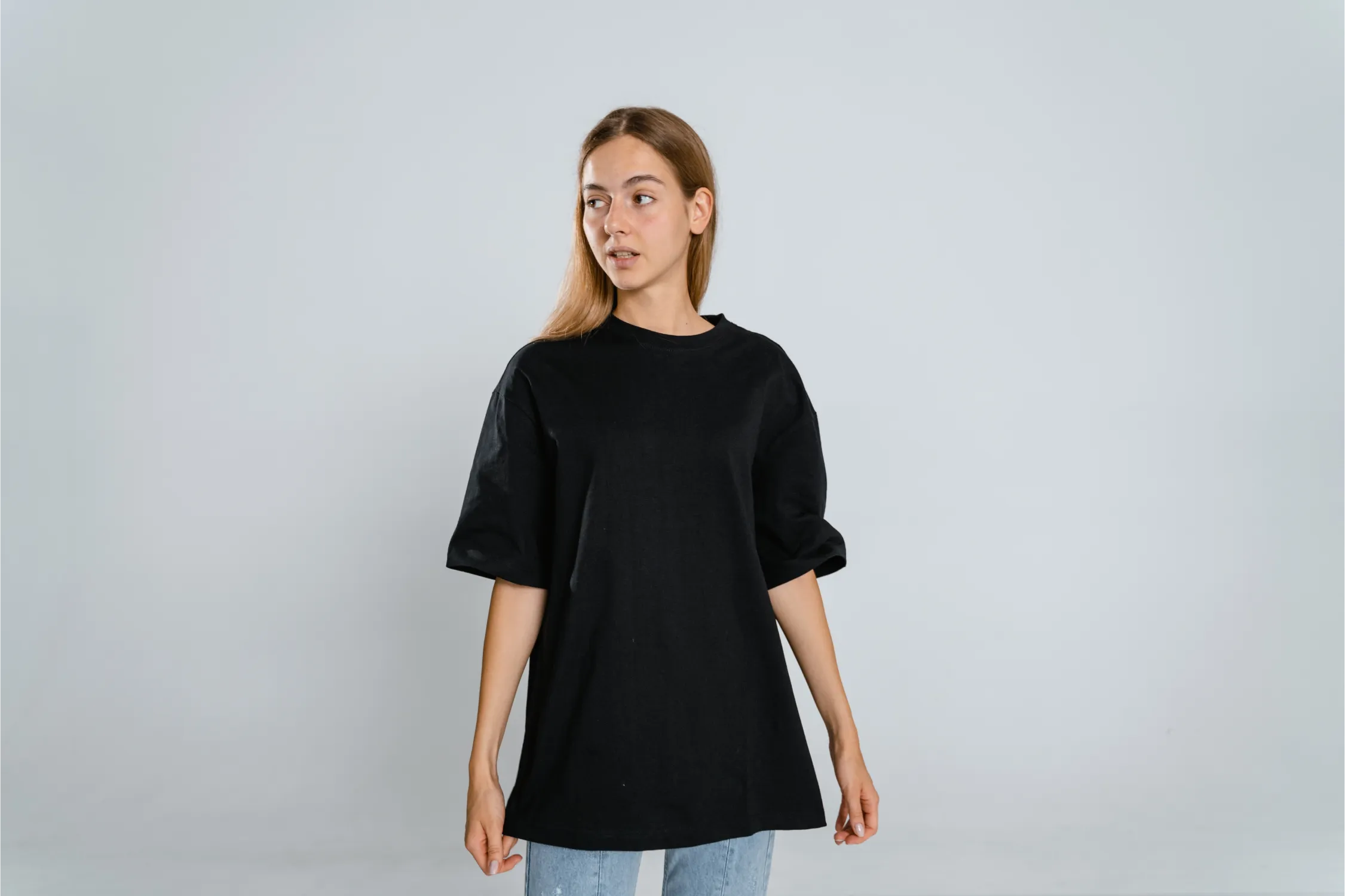 Black Tech Stretch Short-Sleeve Crewneck T-Shirt