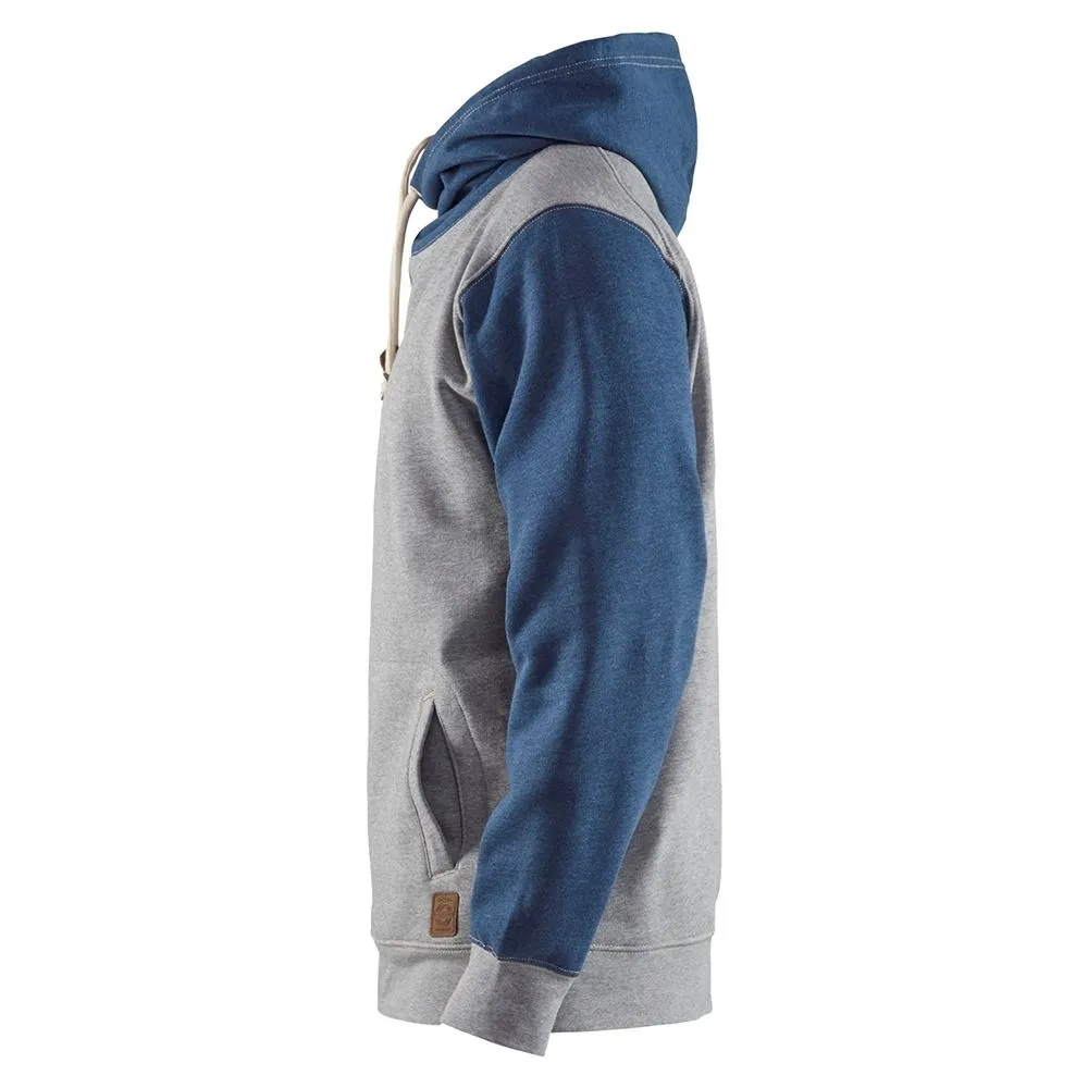 Bl&#xE5;kl&#xE4;der&#x20;3399-1157&#x20;Hooded&#x20;Sweatshirt&#x20;-&#x20;Grey&#x20;Melange&#x2F;Blue