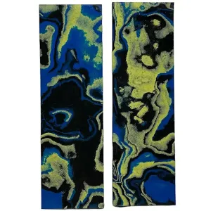 Burl G10 Multicolor Scales- Yellow/Blue/Black