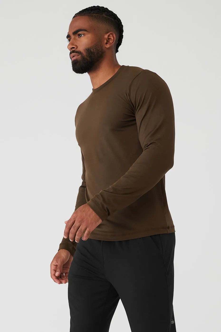 Conquer Reform Crewneck Long Sleeve - Espresso