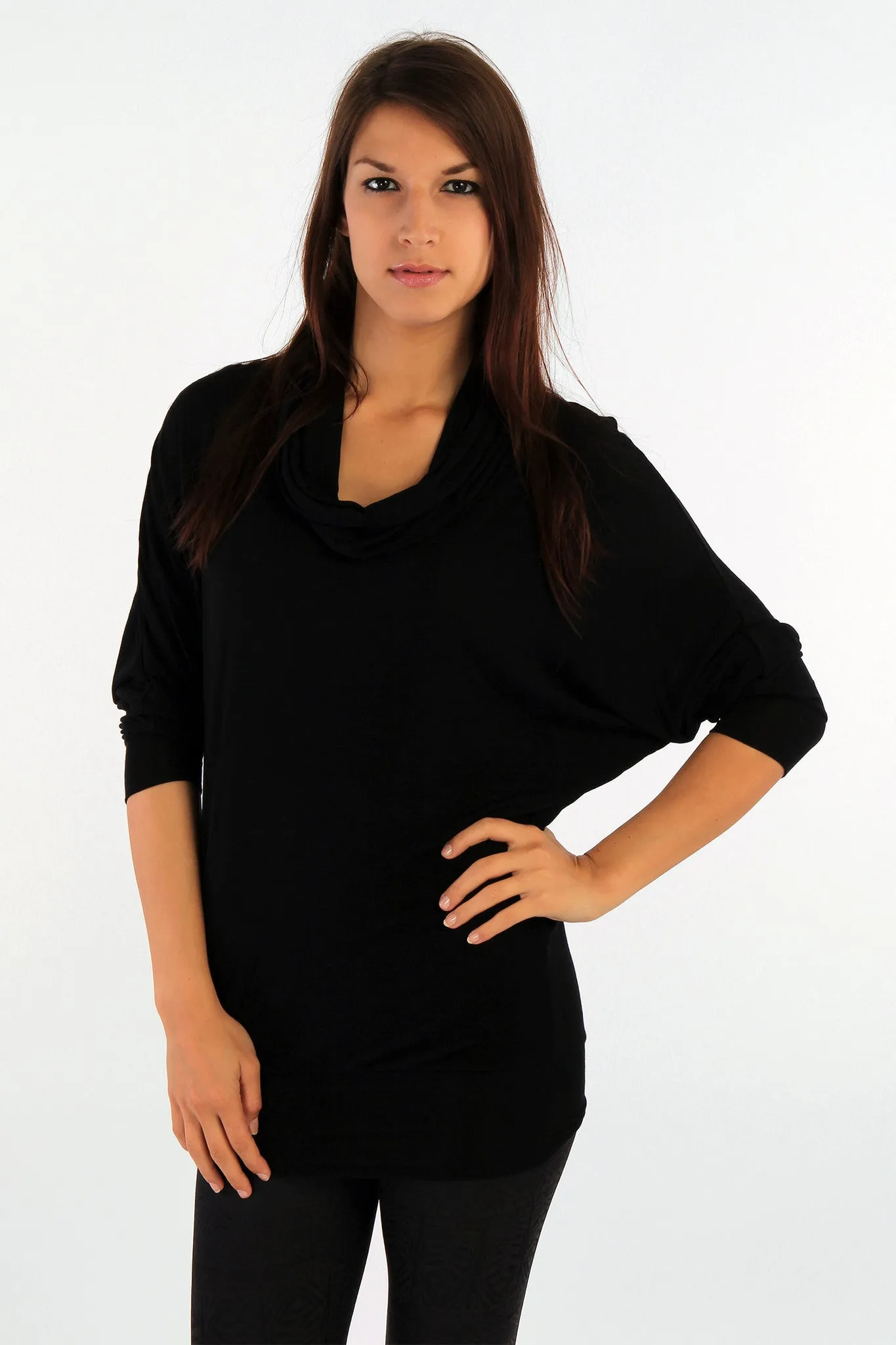 Cowl Neck Relaxed Top