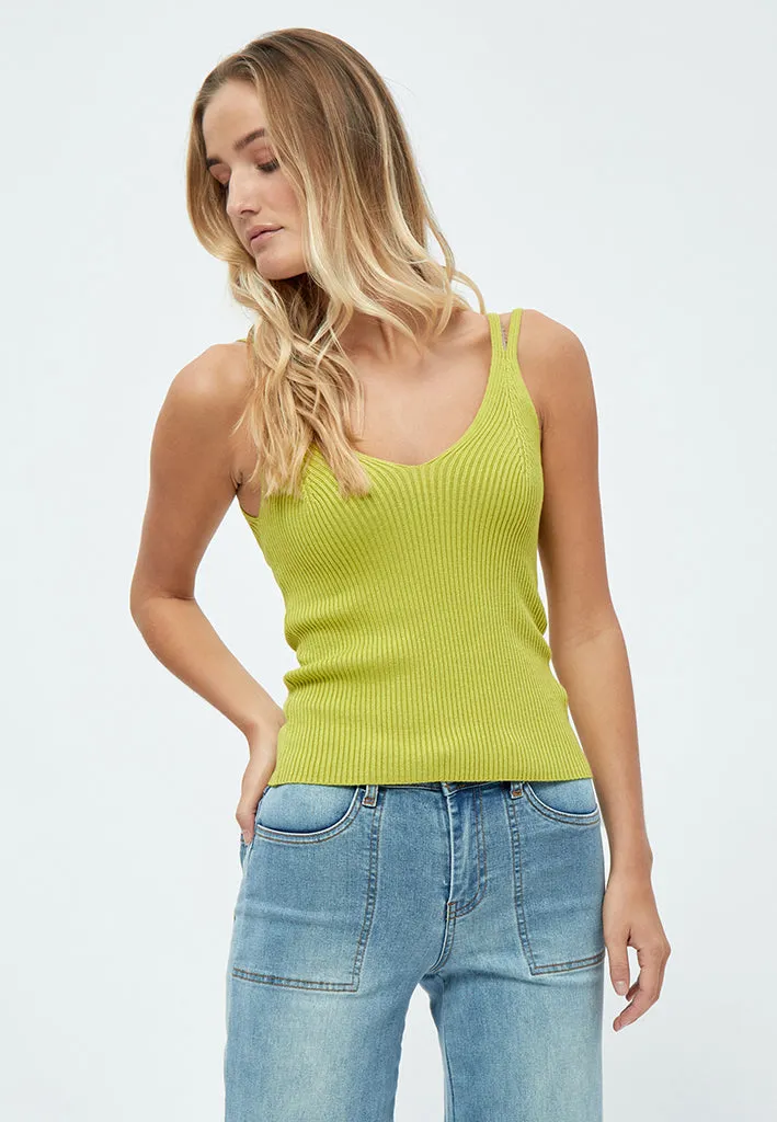 DSGeisha Rib Top - Pear Green