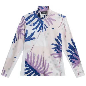 Emanuel Print Mid Layer Paradise Monstera Pink - W23