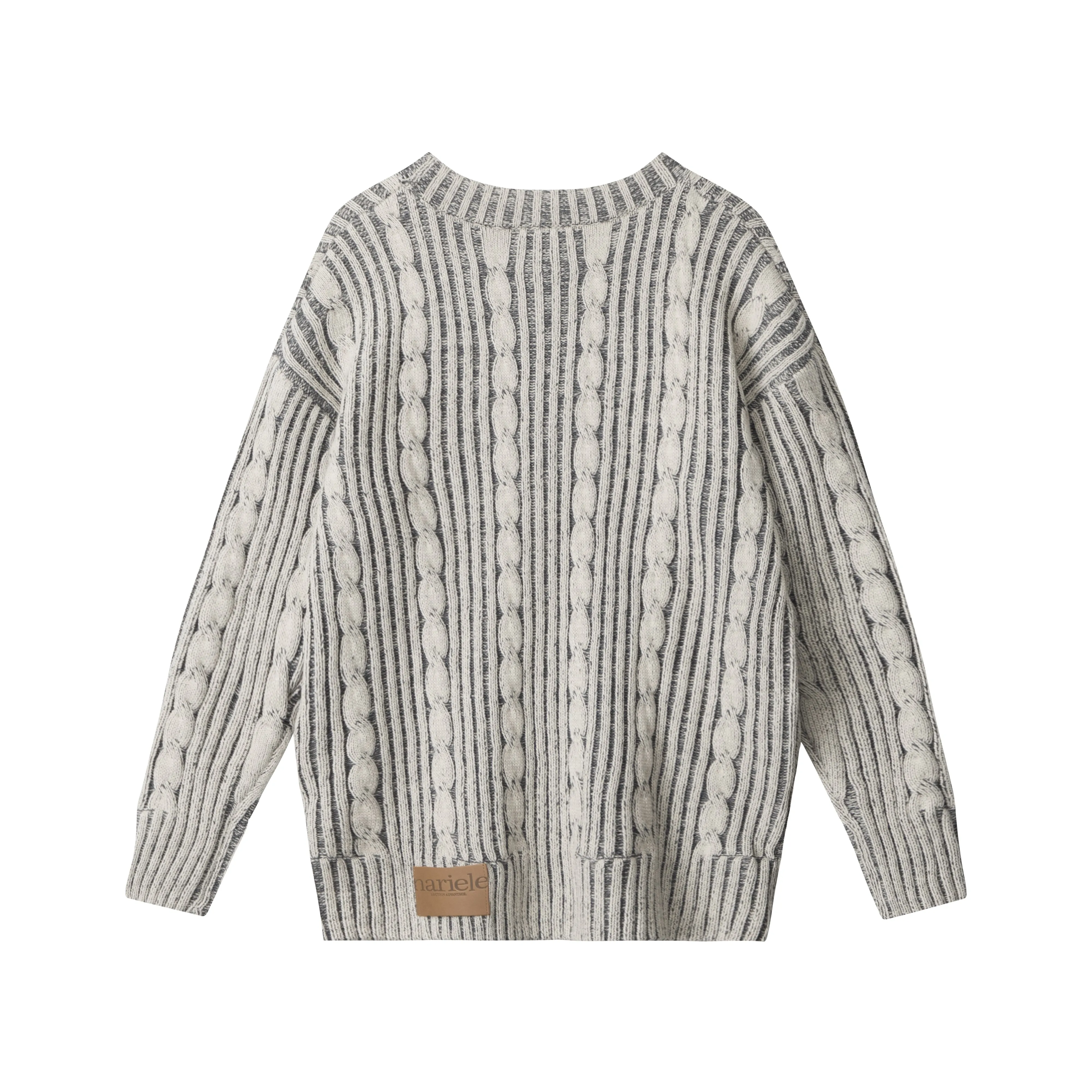 Faire Echo striped non mainstream style sweater