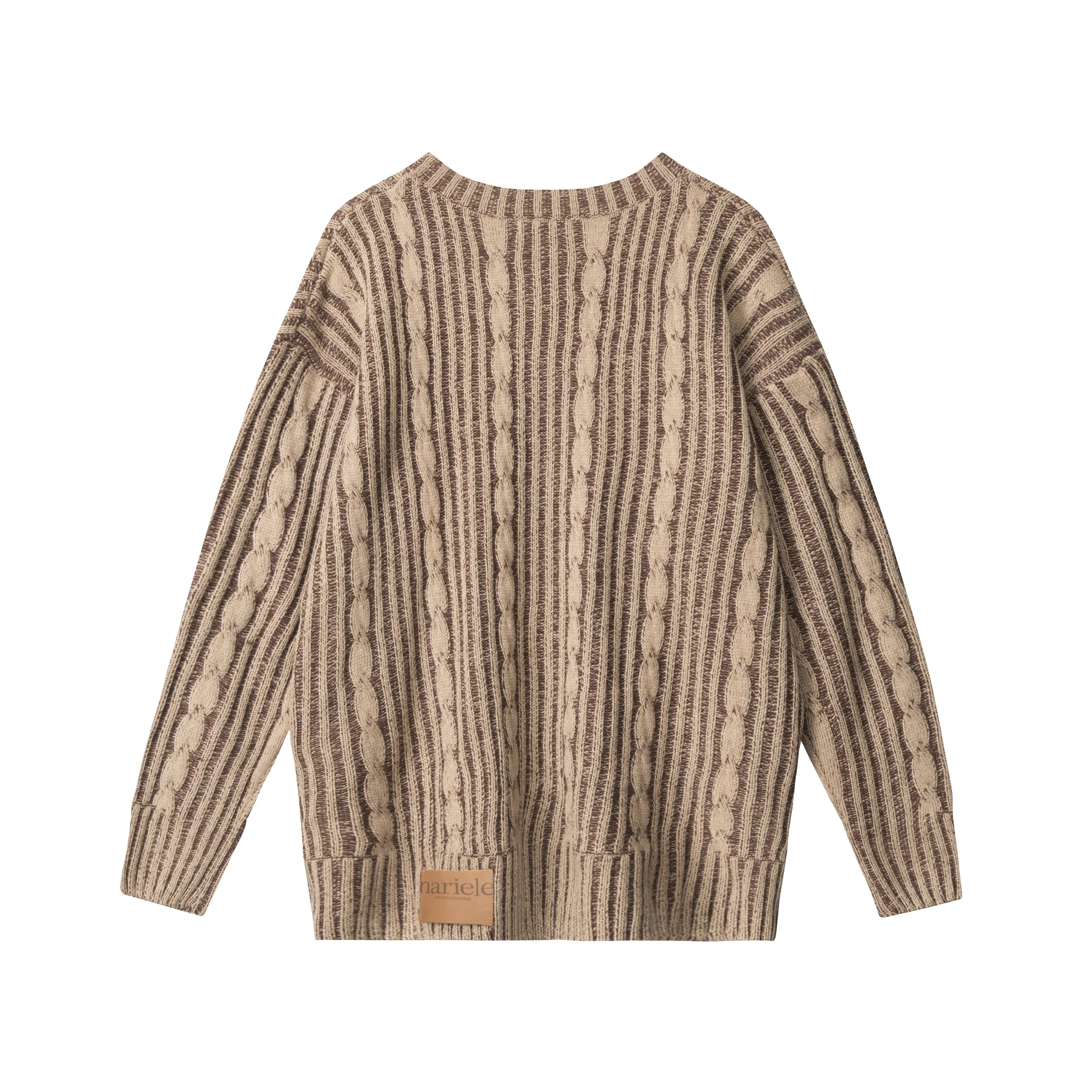 Faire Echo striped non mainstream style sweater