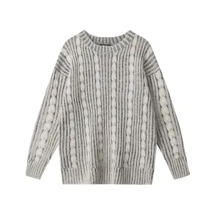 Faire Echo striped non mainstream style sweater