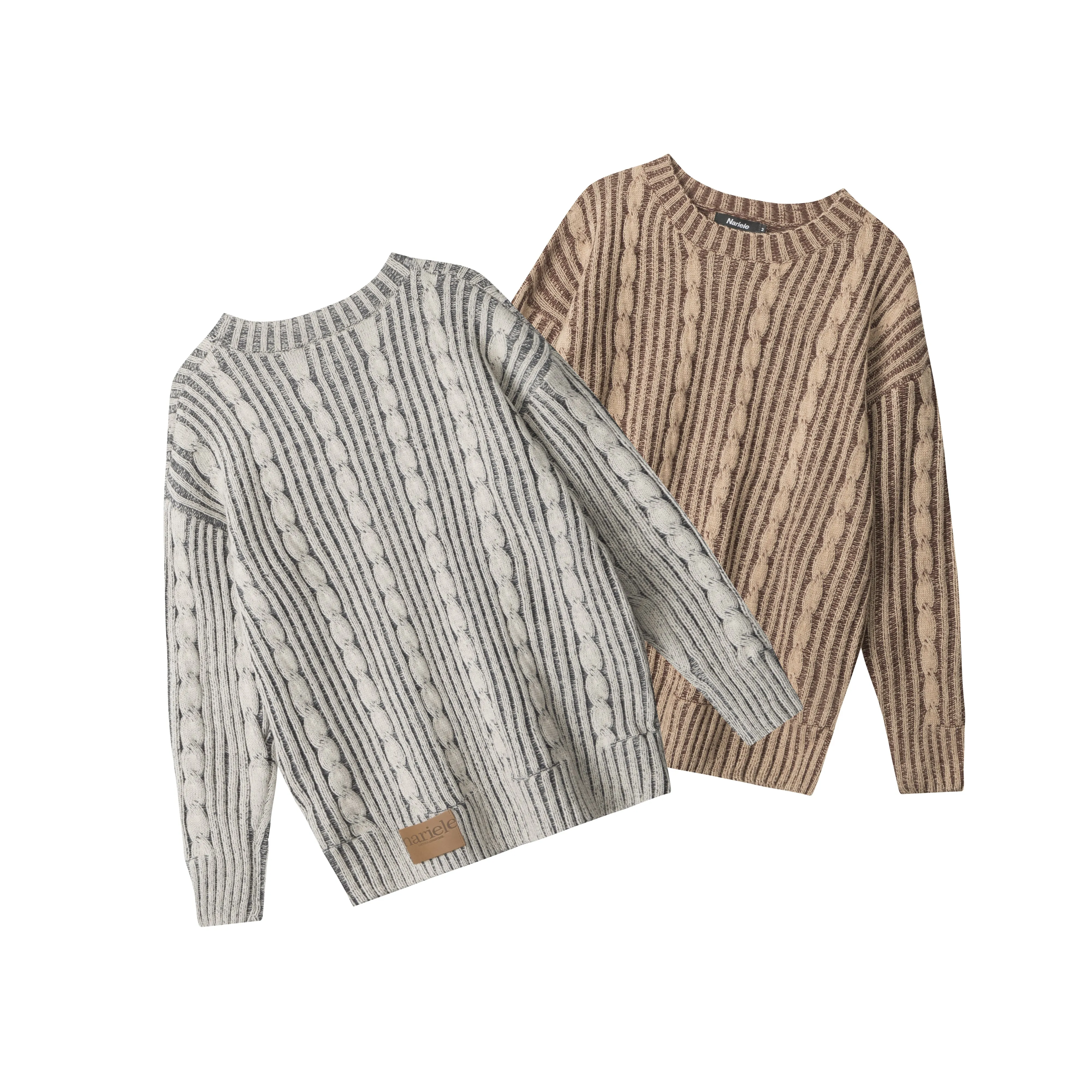 Faire Echo striped non mainstream style sweater