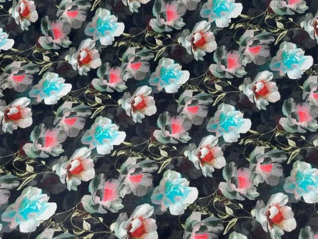 Floral 3d - Cotton Lawn