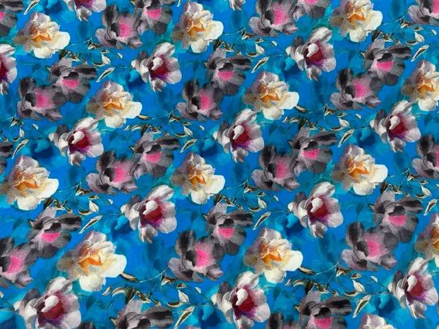 Floral 3d - Cotton Lawn