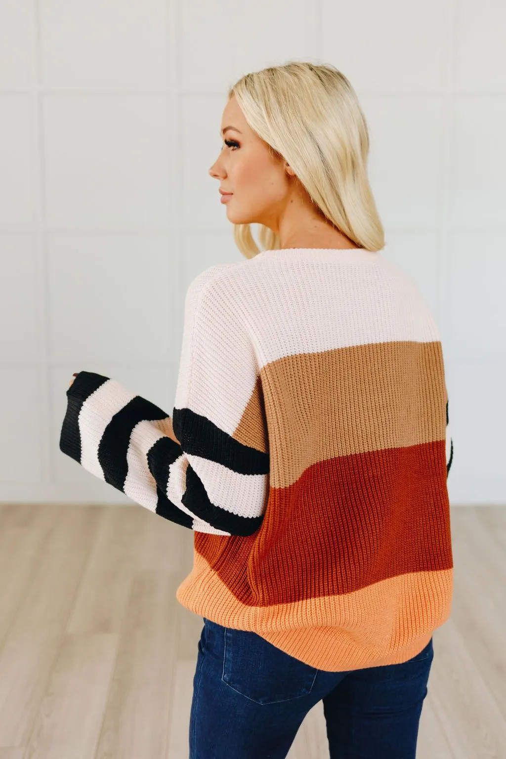 Flying Colors Striped Sweater