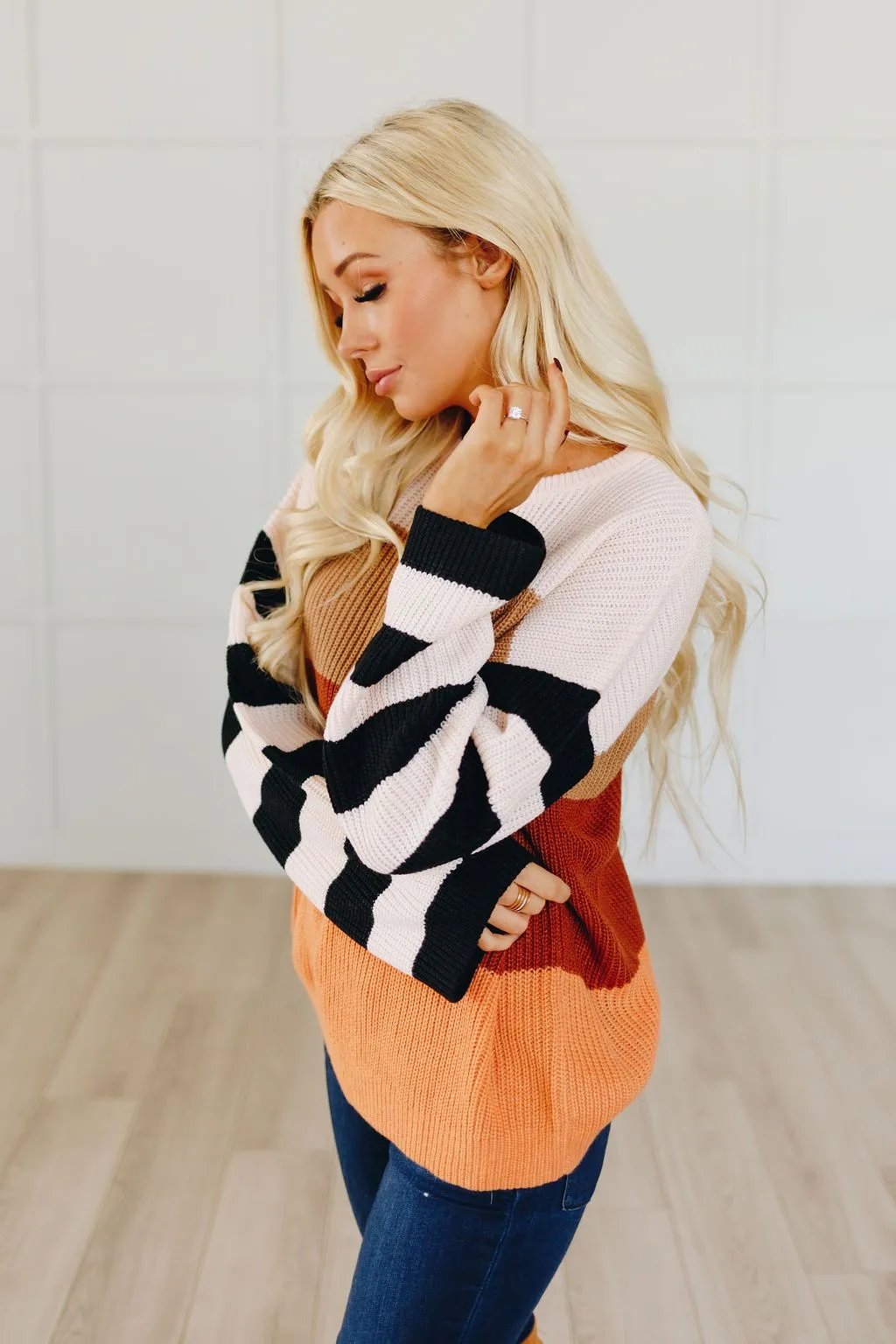 Flying Colors Striped Sweater