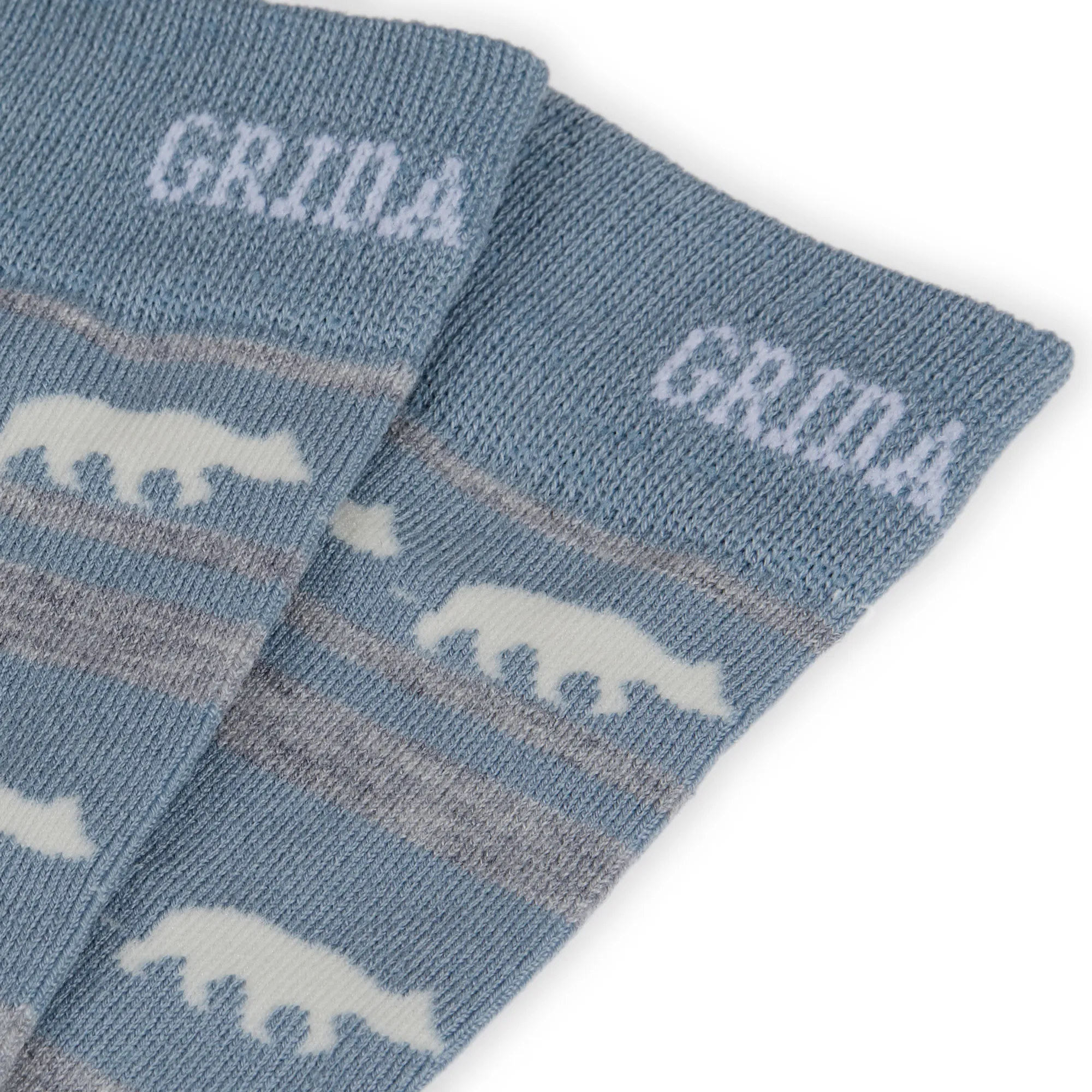 Gridarmor Striped Bear Merino Socks Blue Shadow | Buy Gridarmor Striped Bear Merino Socks Blue Shadow here | Outnorth