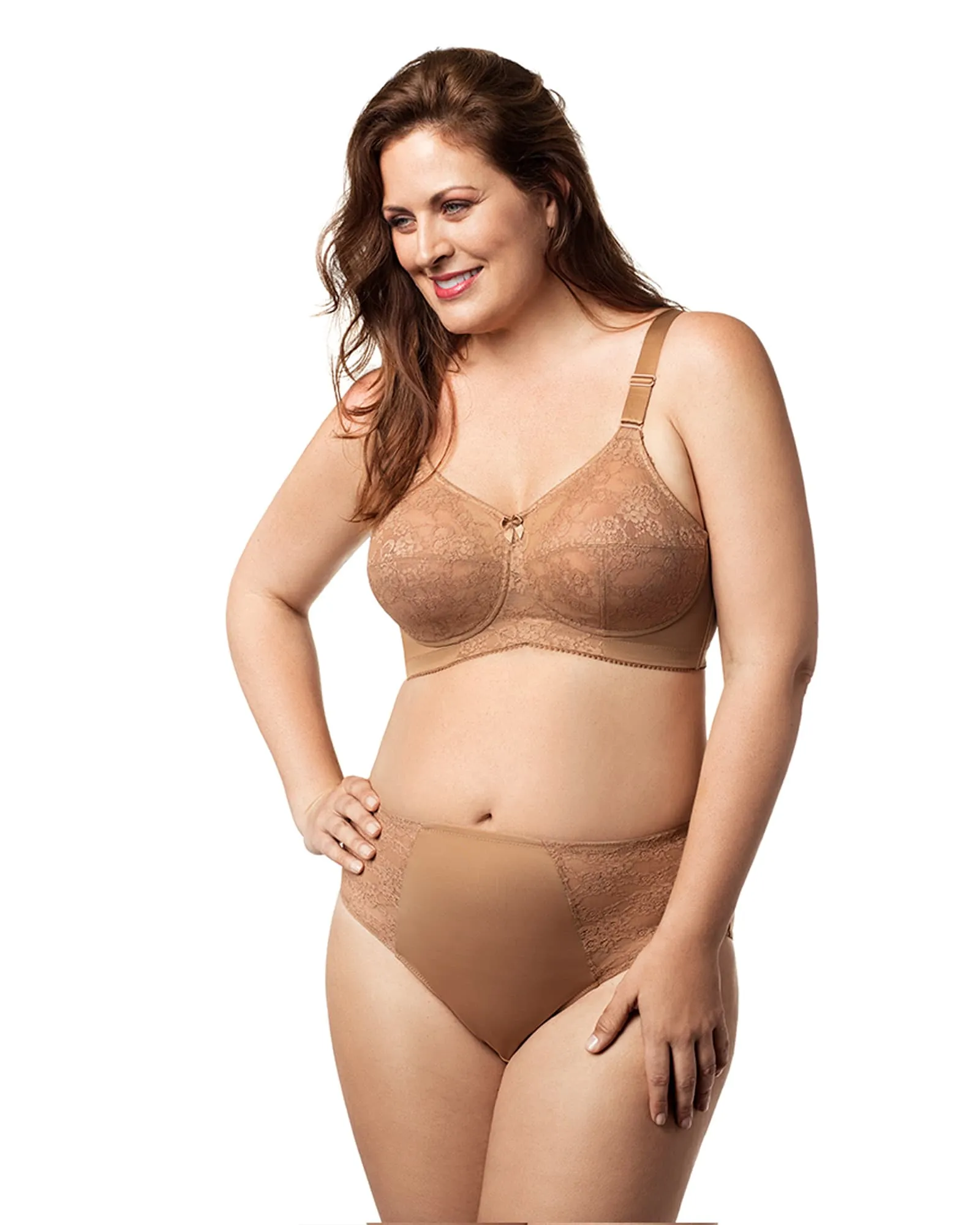 Lace Softcup Bra | Mocha