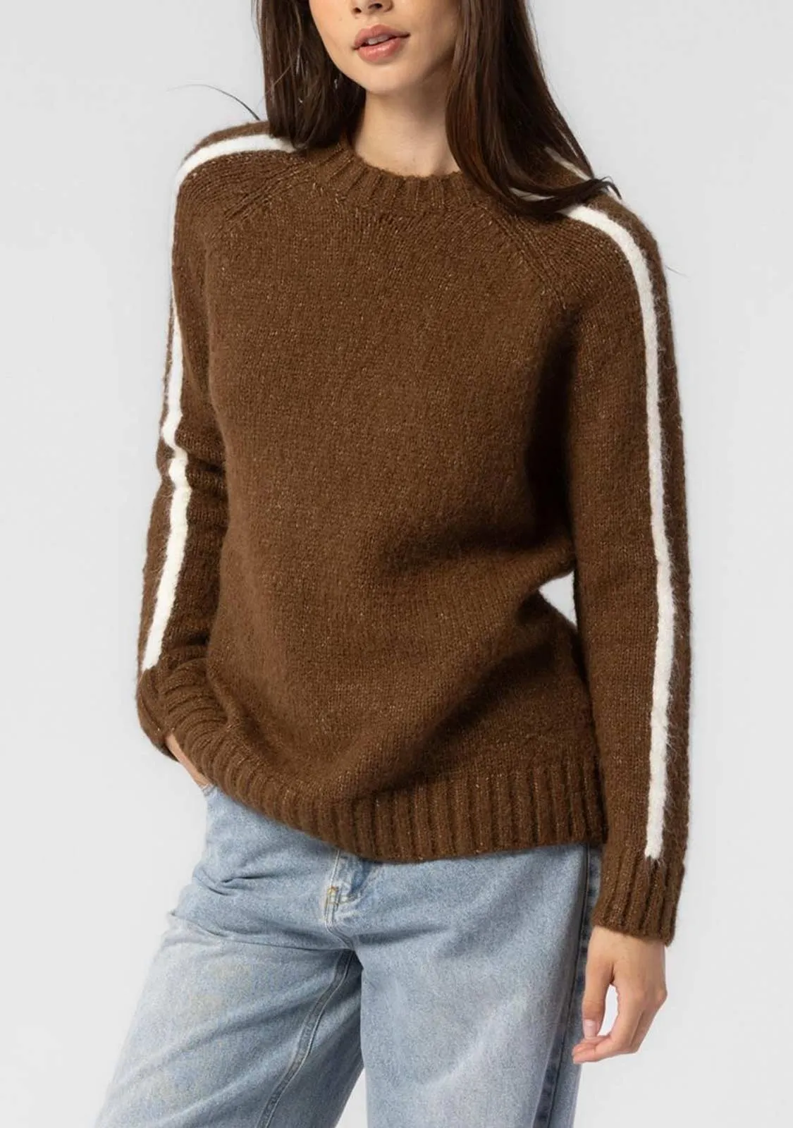 Ladies Knitted Wool Blend Sweater