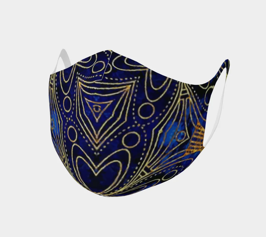 Lapis Gold 22 Poly Knit Mask