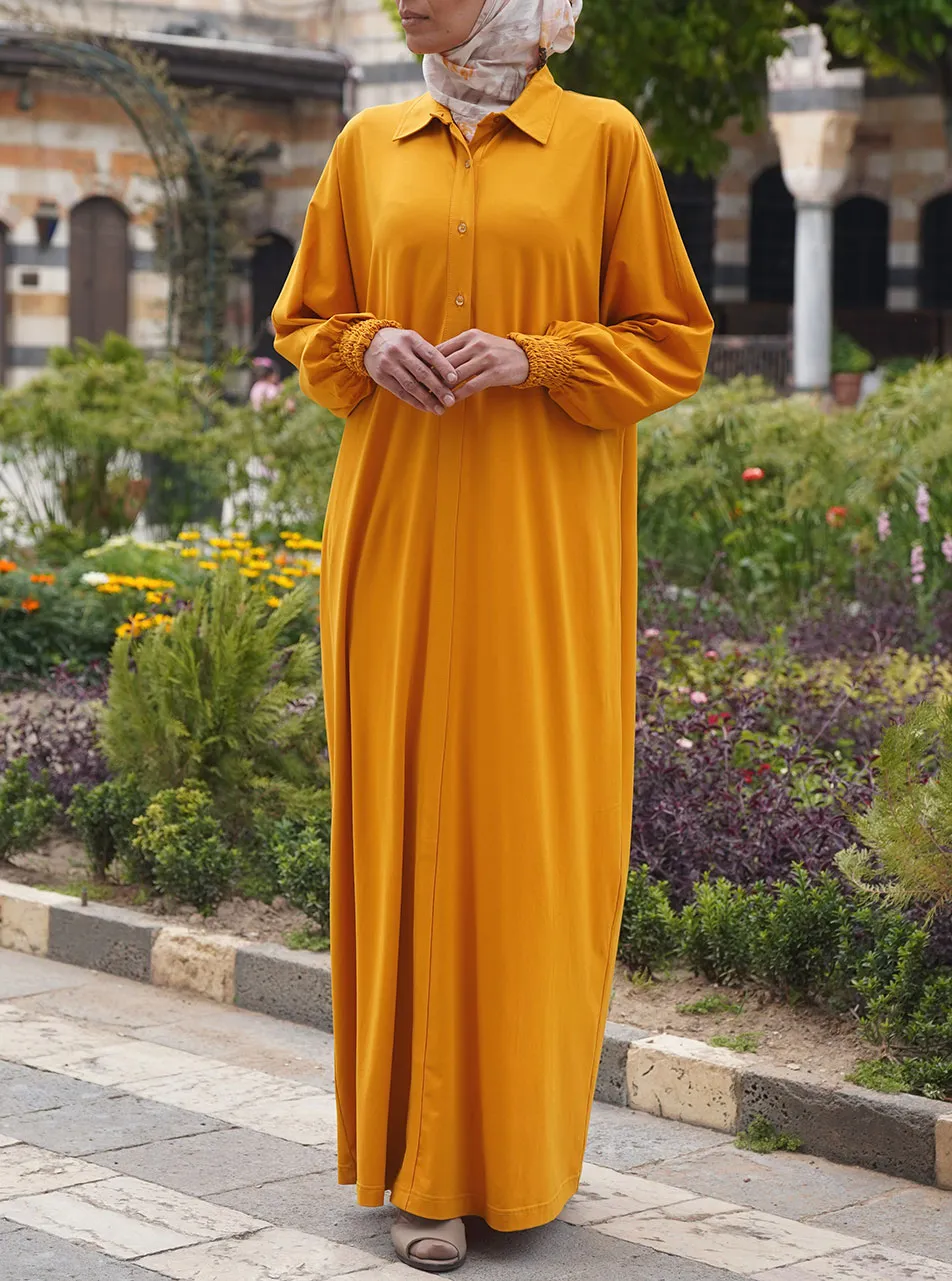 Loose Fit Jersey Abaya