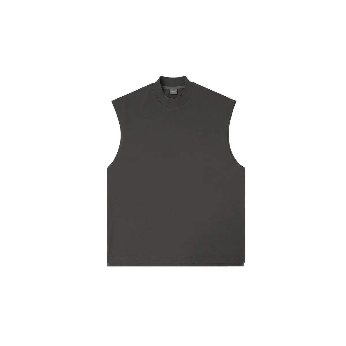 Ninja Cut Off Charcoal Tank Top