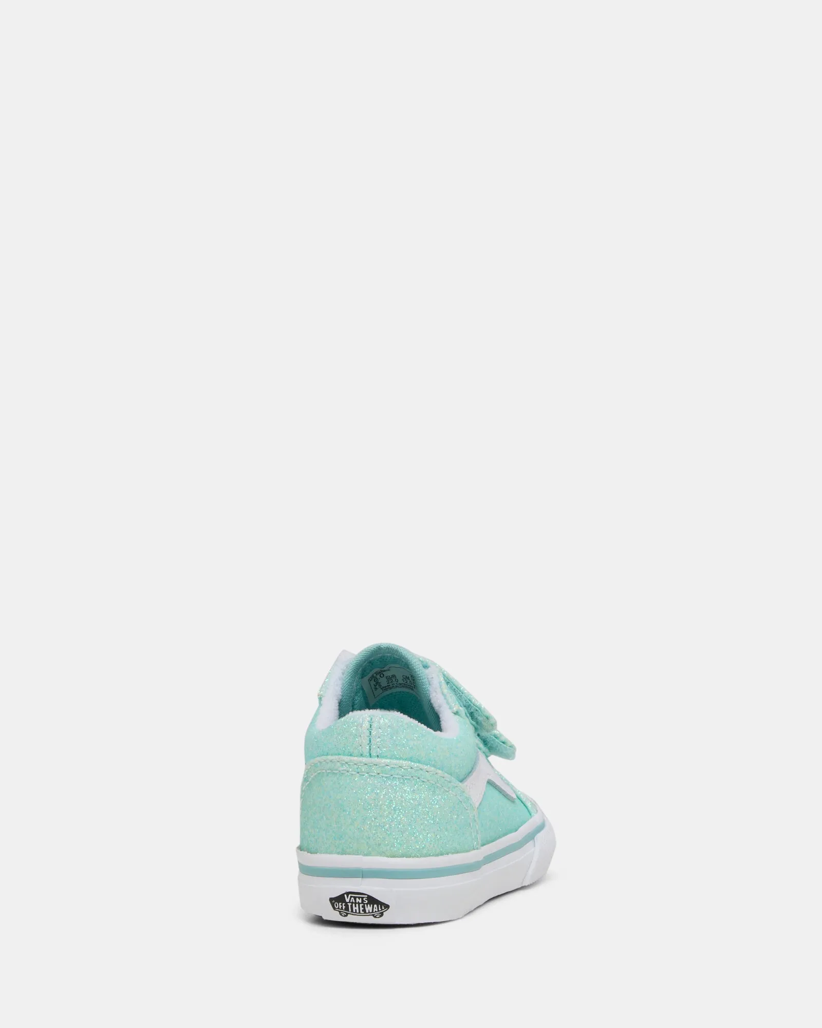 Old Skool V Glitter Infant Pastel Blue