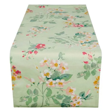 Spring Floral Table Runner