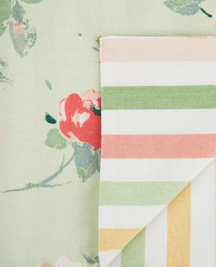 Spring Floral Table Runner