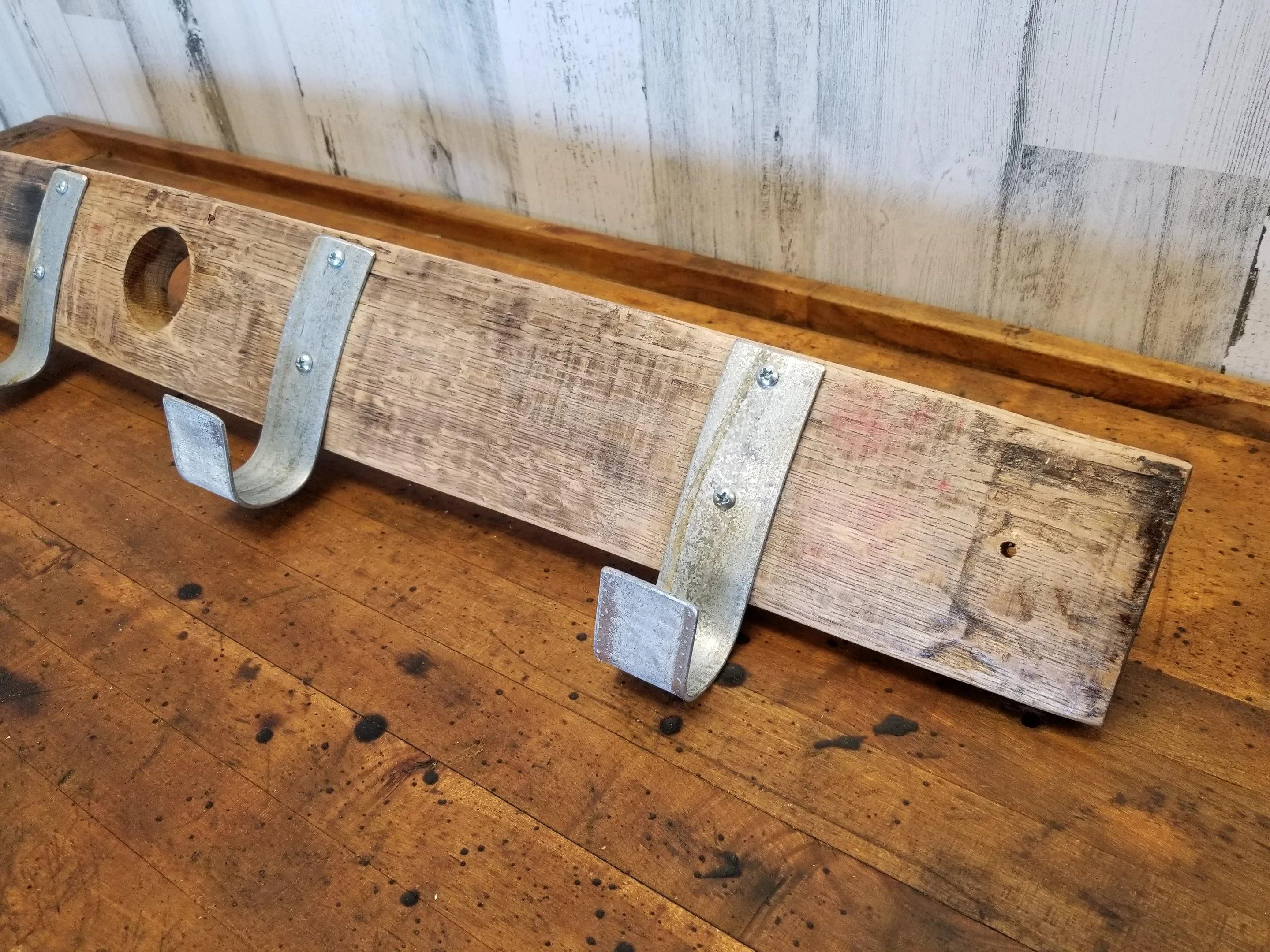 Stave Coat Rack