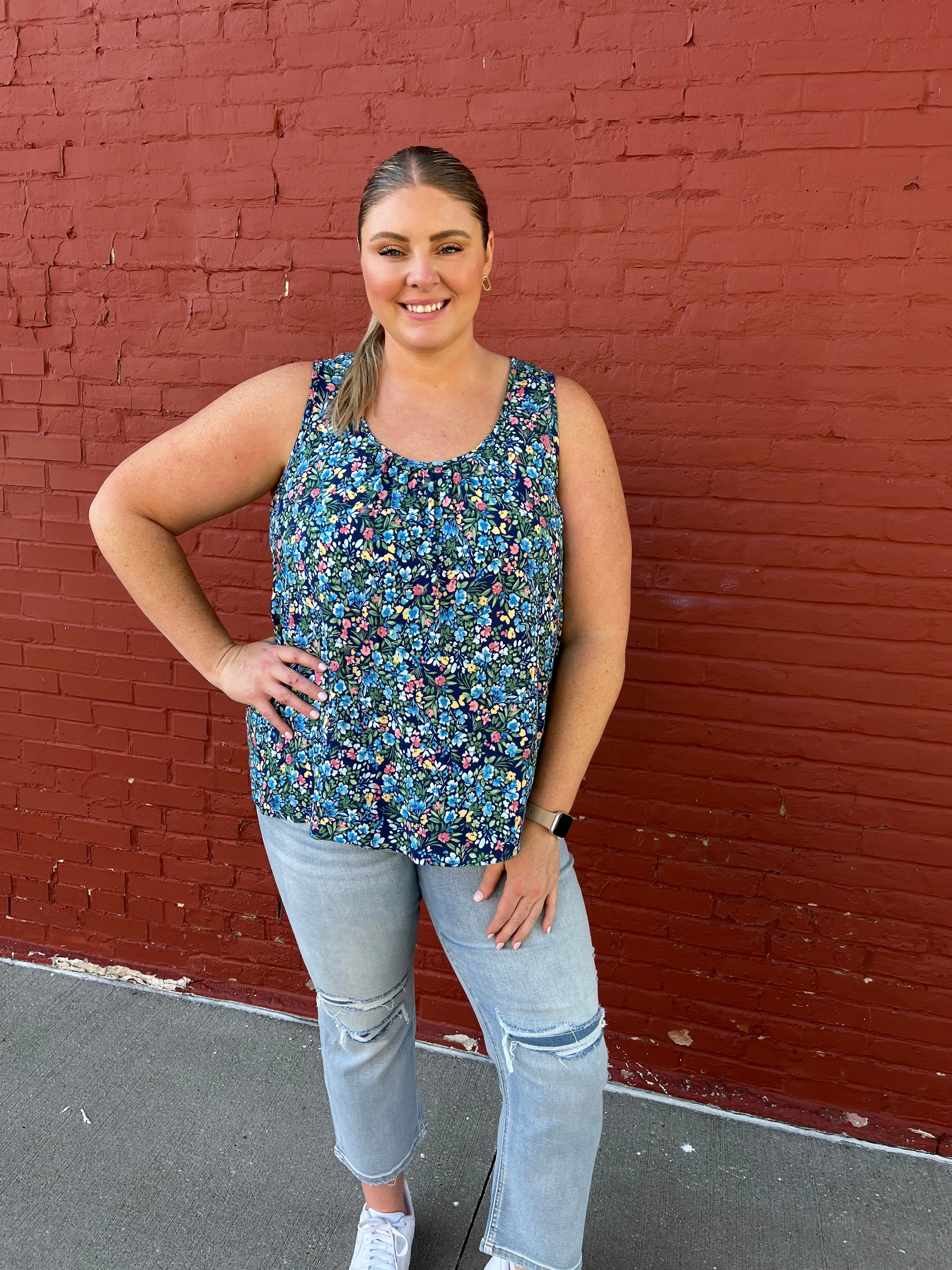 Summer Floral Tank