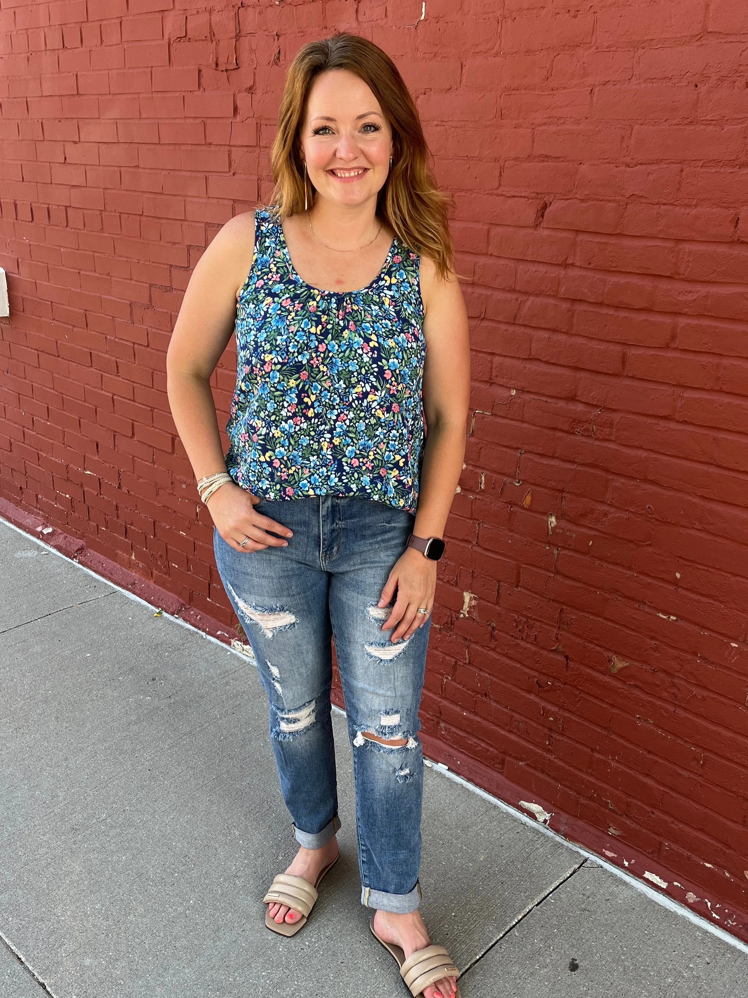 Summer Floral Tank