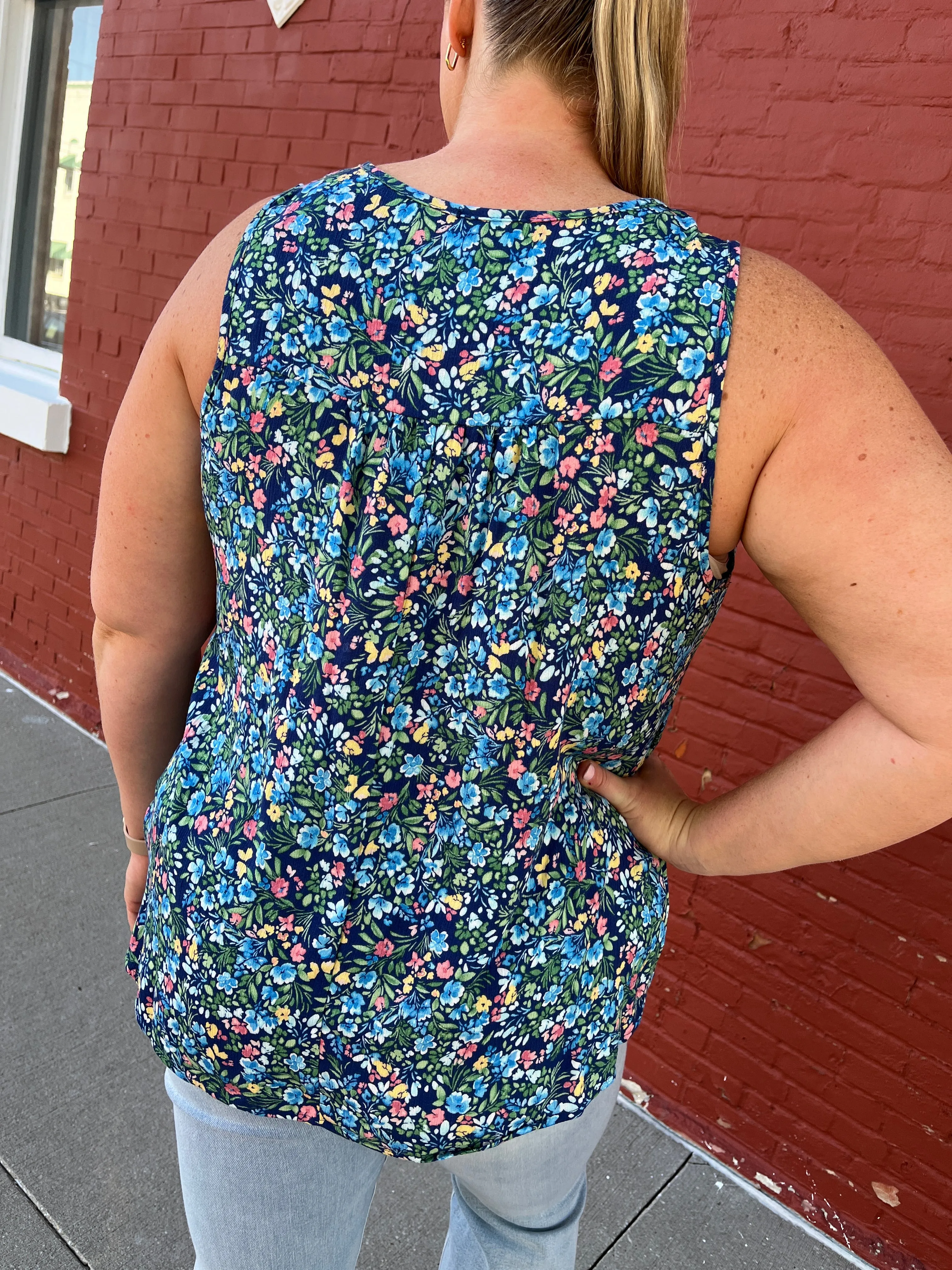 Summer Floral Tank