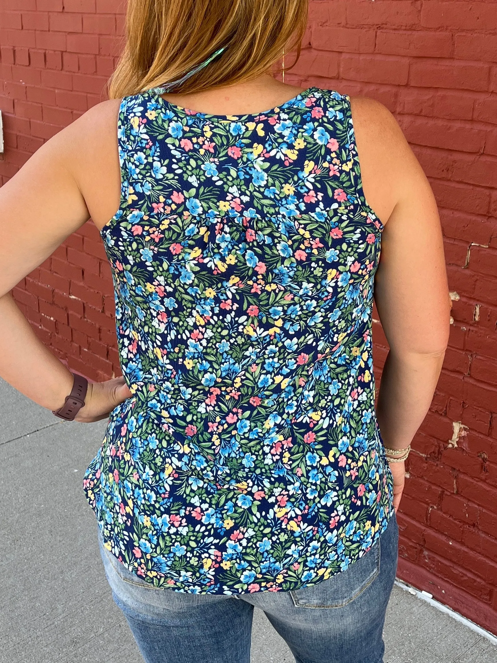 Summer Floral Tank