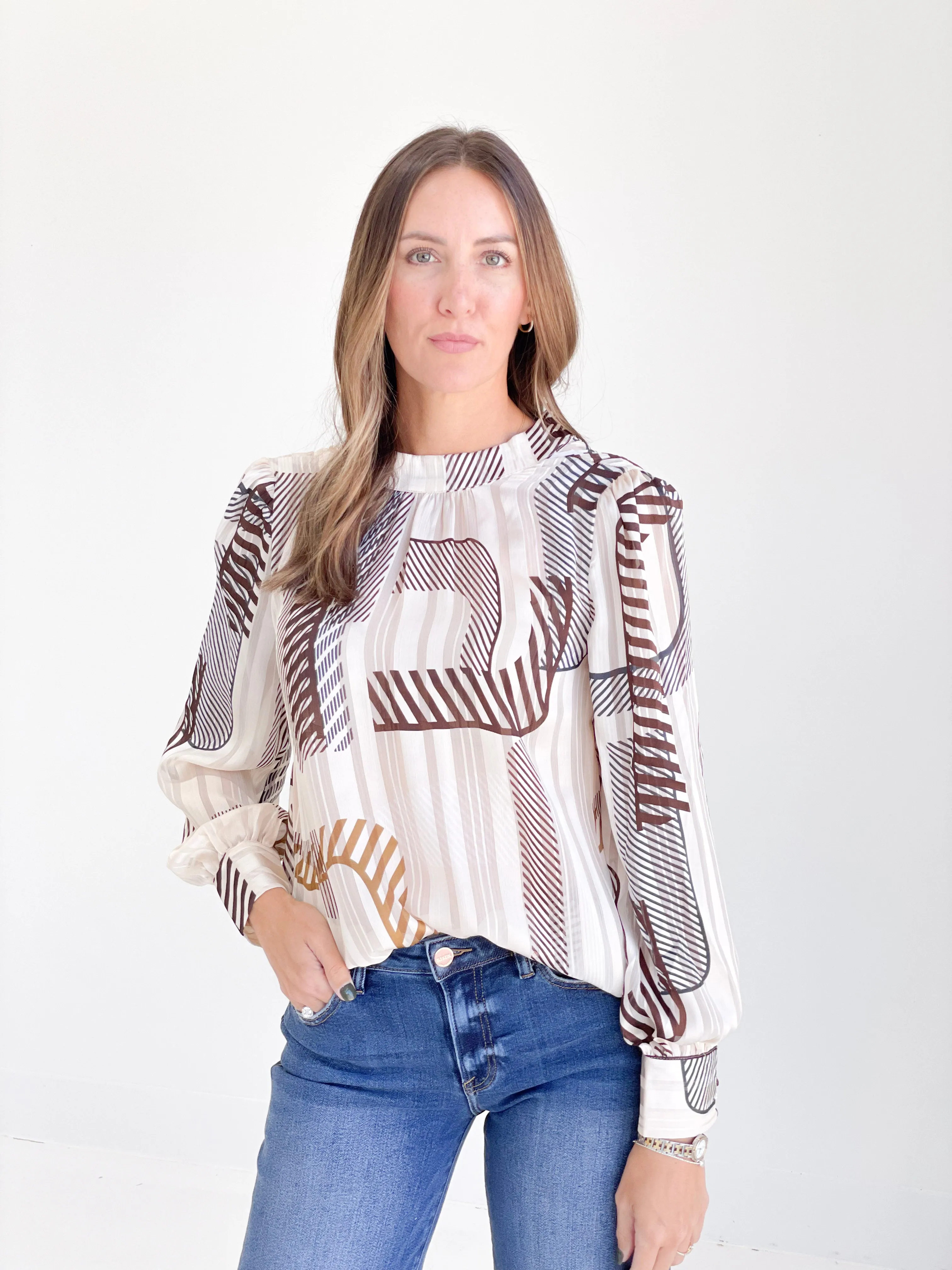 The Banded Blouse