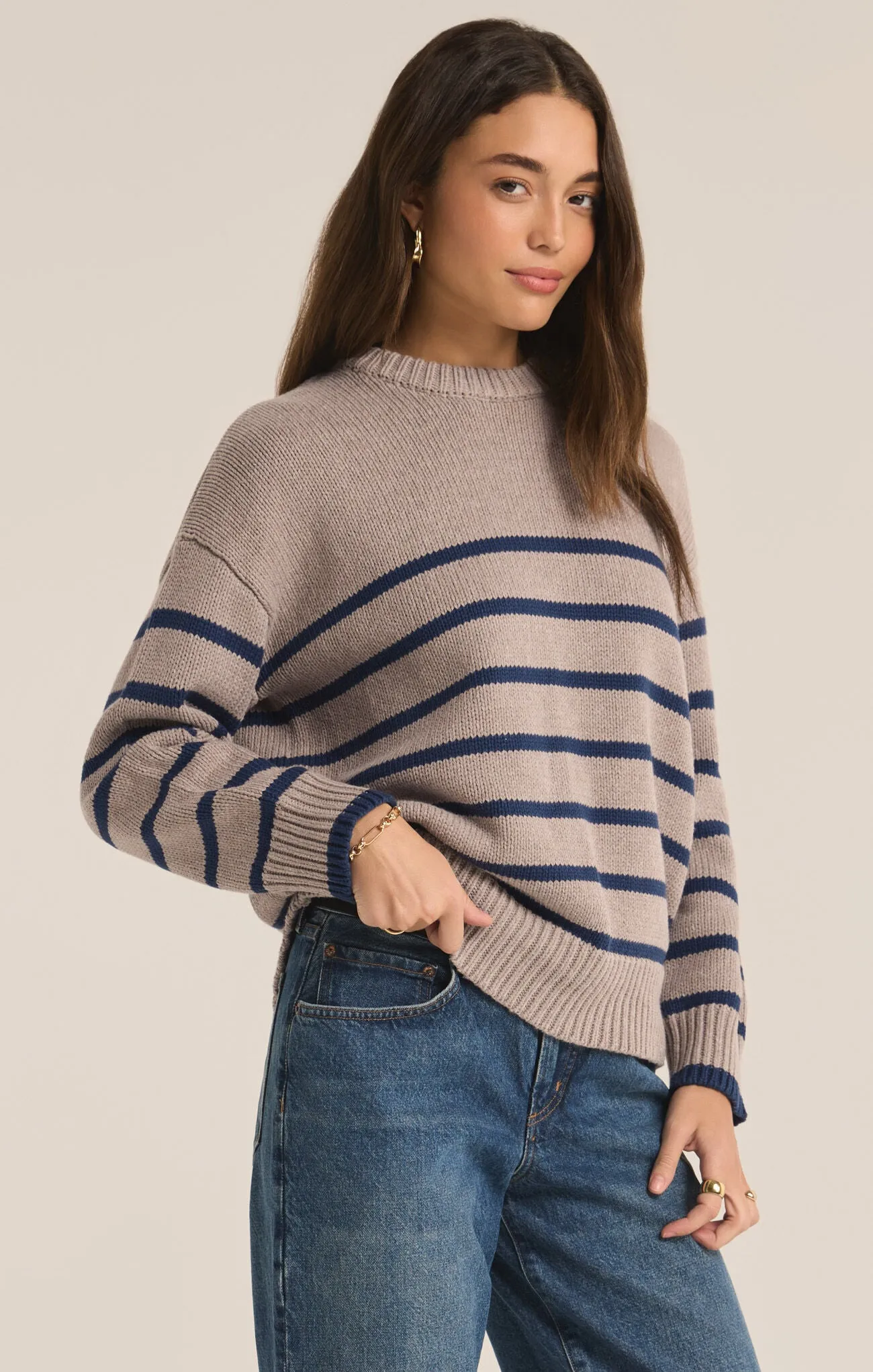 The Boyfriend Stripe Sweater